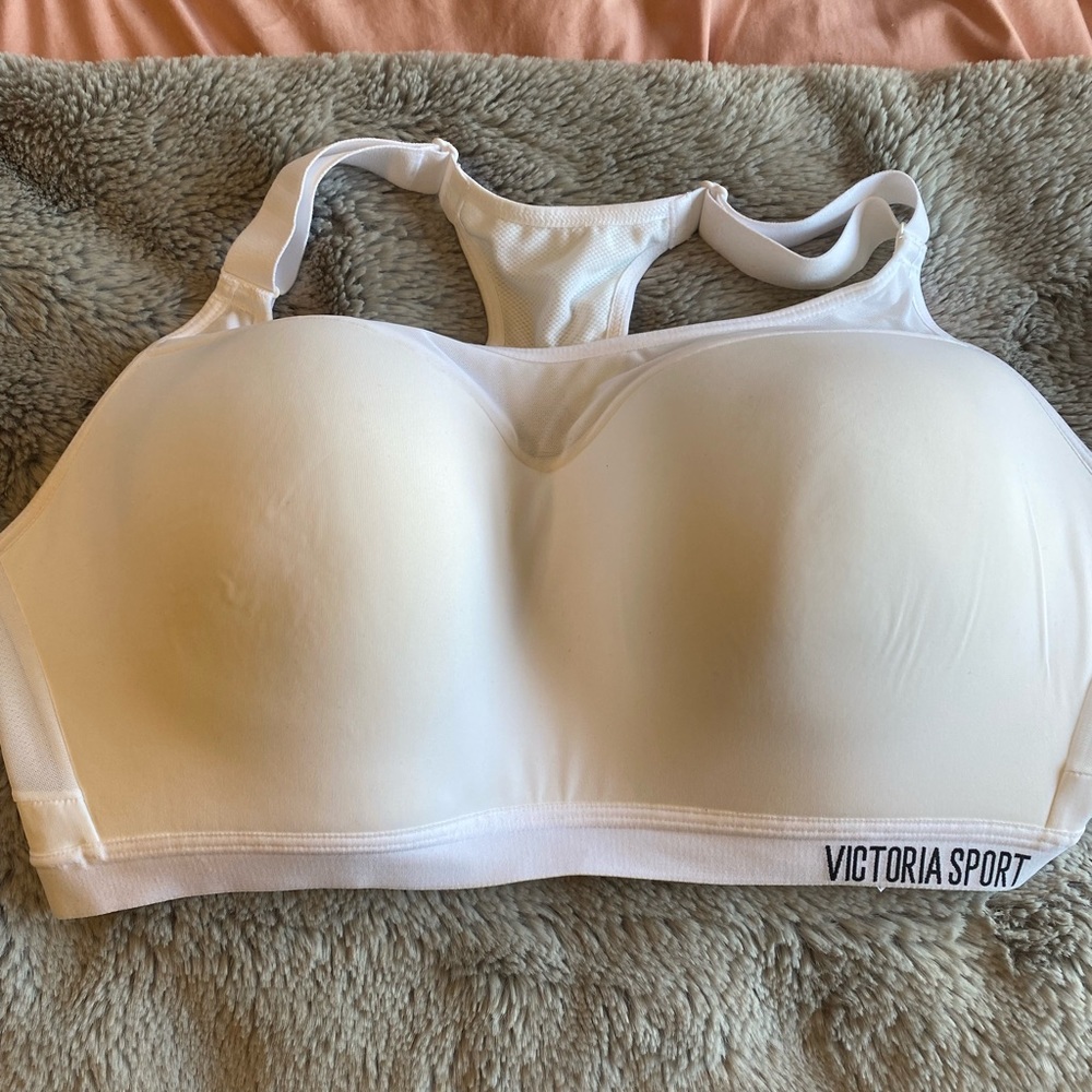 Victoria Secret white sports bra 38DD